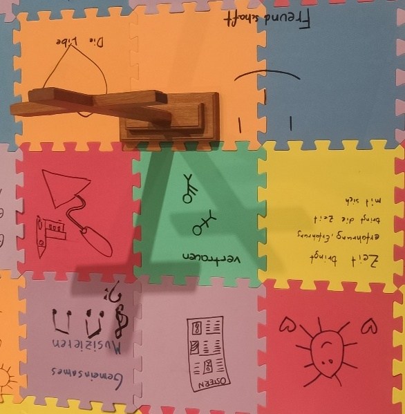Puzzelteile der AG